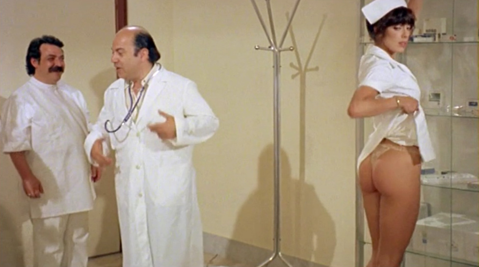 Nadia Cassini naked from The Nurse in the Military Madhouse
